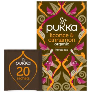 PUKKA LICORICE & CINNAMON ORGANIC 20S 40G