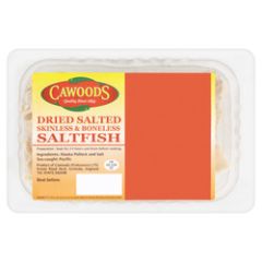 CAWOODS SKINLESS & BONELESS SALTFISH 100G