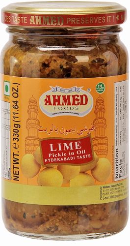 AHMED HYDERABADI LIME PICKLE 330G