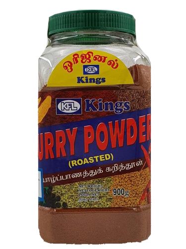 KINGS CURRY POWDER ROASTED 900G PET