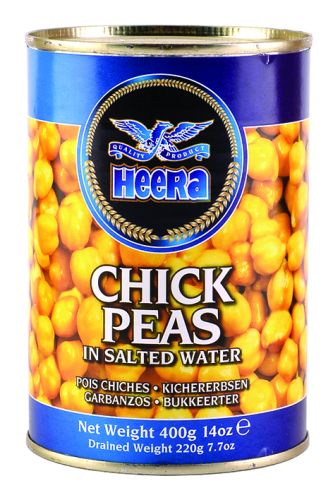 HEERA BOILED CHICK PEAS 400G