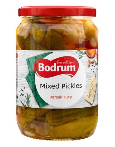 BODRUM MIXED VEGETABLE PICKLES 670G