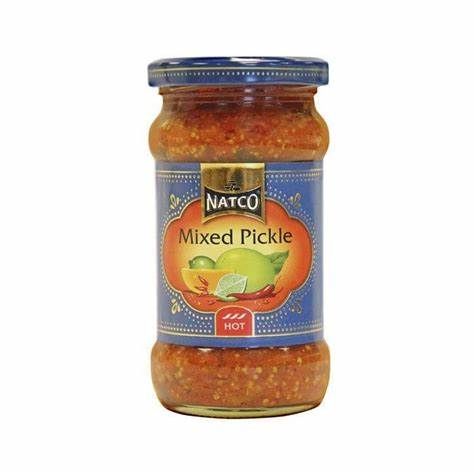 NATCO MIXED PICKLE HOT 300G