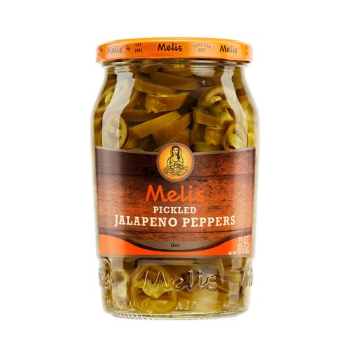 MELIS PICKLED JALAPENO PEPPERS SLICES 370G