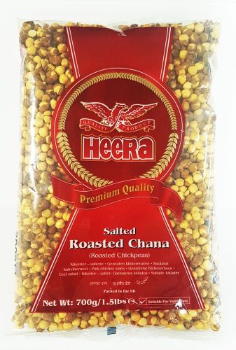 HEERA ROASTED SALTED CHANA (RED) 700G