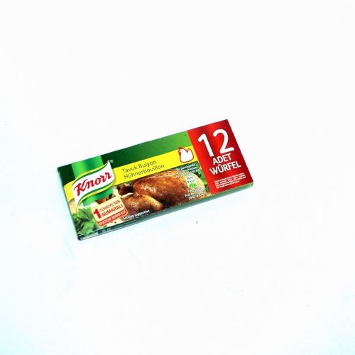 KNORR CHICKEN STOCK 12PCS 120G