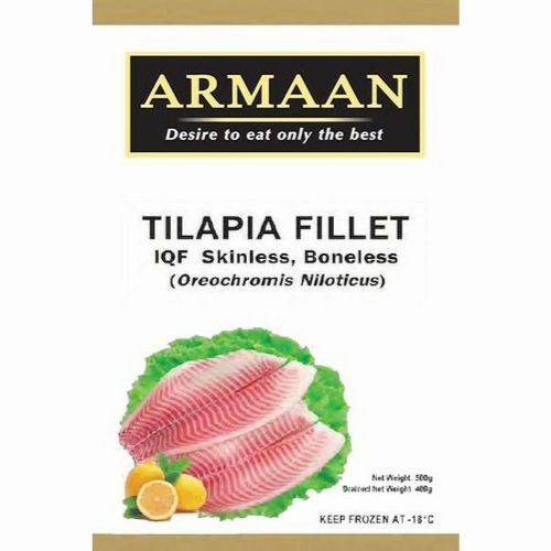 ARMAAN TILAPIA FILLETS 3-5 500G