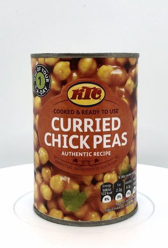 KTC CURRIED CHICK PEAS 400G