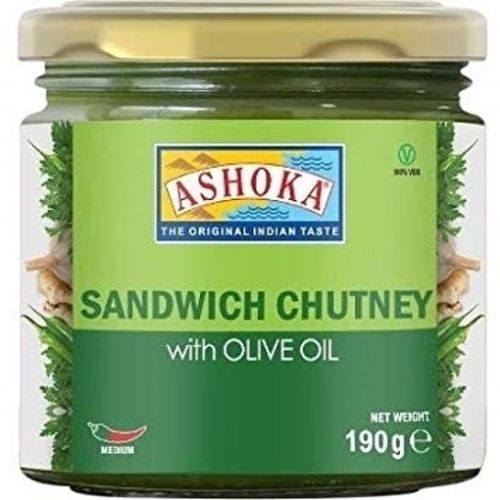 ASHOKA SANDWICH CUTNEY WITH OLVIE OIL 250G