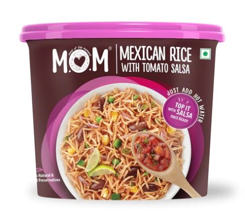 MOM MEXICAN RICE WITH TOMATO SALSA 140G