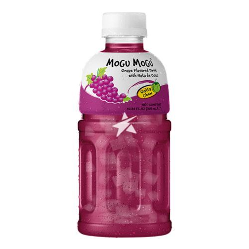 MOGU MOGU NATA DE COCO DRINK GRAPE FLAVOUR 320ML