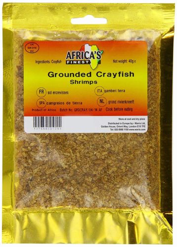 AFRICAS FINEST GROUND CRAYFISH 40G
