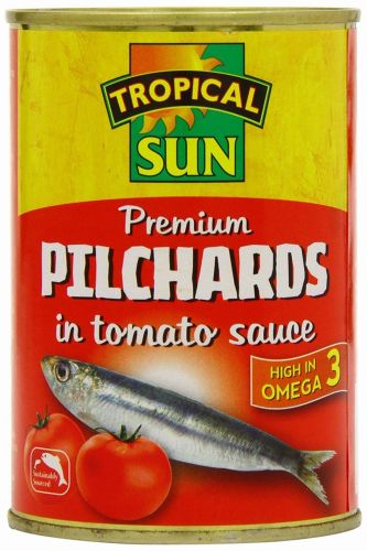 TROPICAL SUN PILCHARDS IN TOMATO 425G