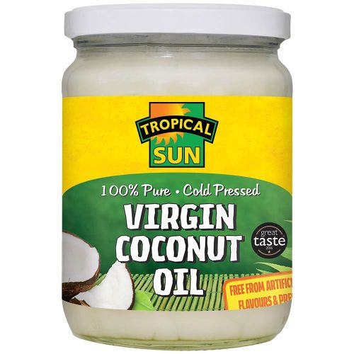 TROPICAL SUN VIRGIN COCONUT OIL JAR 480ML