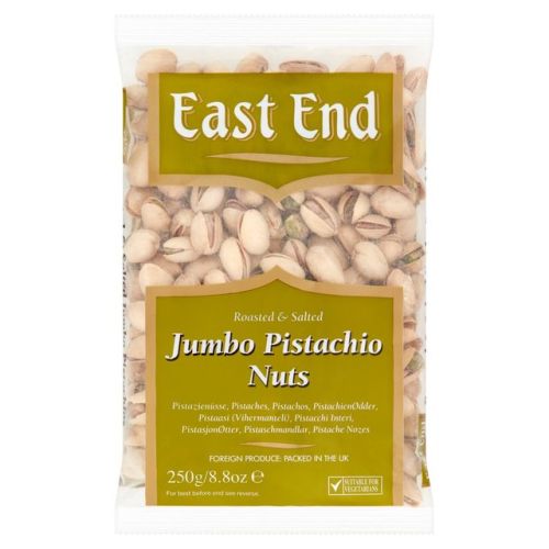 EAST END SALTED PISTA 250G