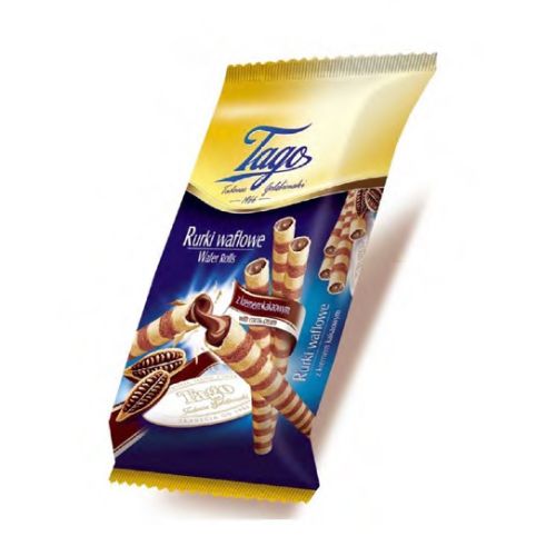 TAGO WAFER ROLLS WITH COCOA CREAM 280GR