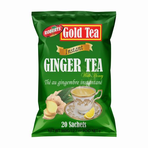 ROBERTS  POUCH INST GINGER TEA  (18GX20