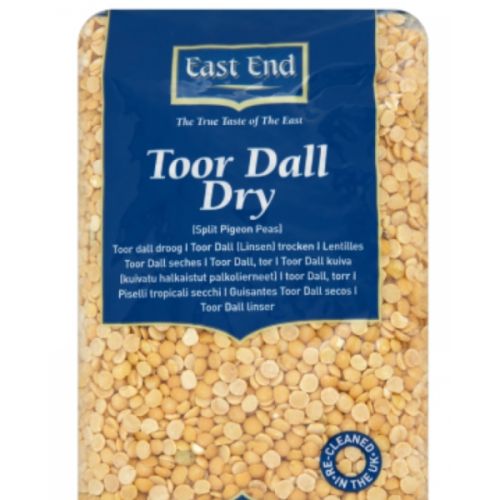 EAST END TOOR DALL PLAIN 2KG