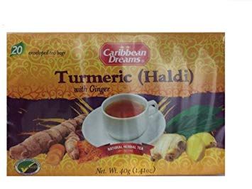 CARIBBEAN DREAMS TURMERIC & GINGER TEA 40G