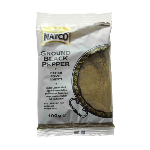 NATCO BLACK PEPPER GROUND 100G