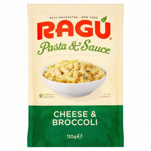 RAGU PASTA CHEESE & BROCCOLI SAUCE SACHET 110G
