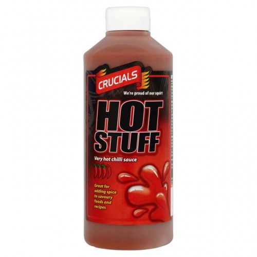 Crucials Hot Stuff Sauce Squeezy 500ml