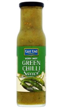 EAST END VERY HOT GREEN CHILLI 260G