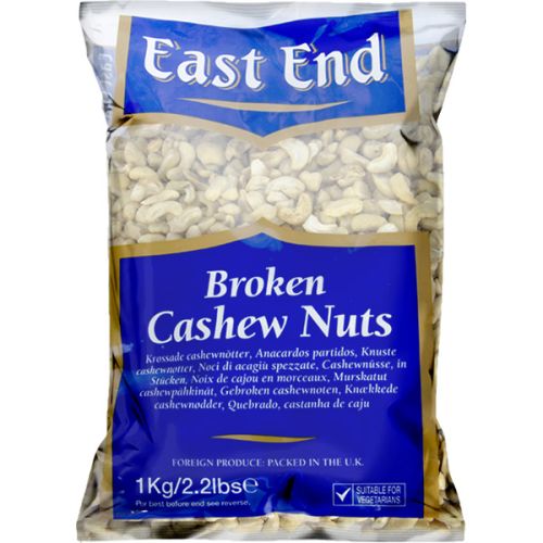 EAST END BROKEN CASHEW NUTS 1kg