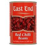 EAST END RED CHILLI BEANS 400G