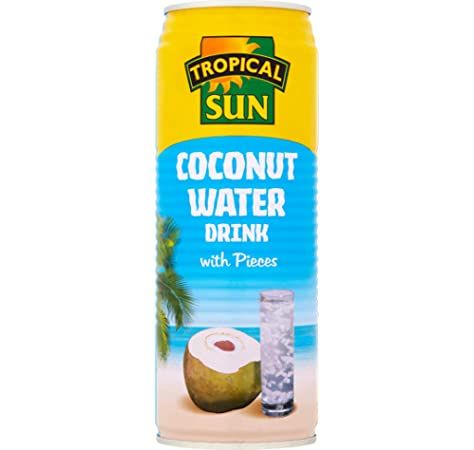 TROPICAL SUN COCONUT WATER PIECES 520ML