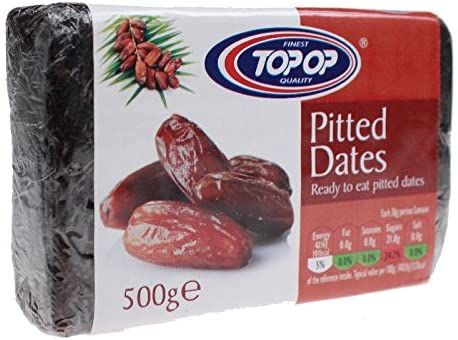 TOP OP PITTED DATES 250G