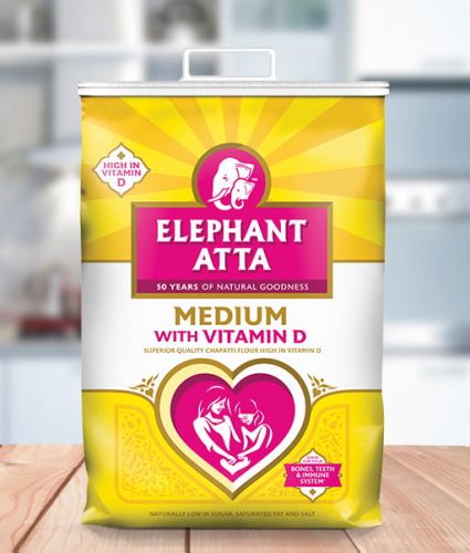 ELEPHANT ATTA MEDIUM WITH VITAMIN D 1.5KG