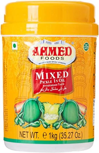 AHMED HYDERABADI MIXED PICKLE IN OIL 1KG