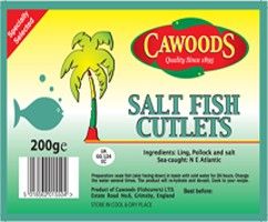 CAWOODS SALT FISH CUTLETS 200G