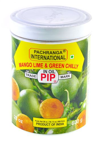 PIP MANGO LIME AND GREEN CHILLI PICKLE 800G