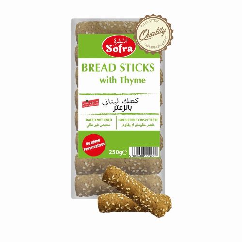 SOFRA BREAD STICK WITH THYME 250G