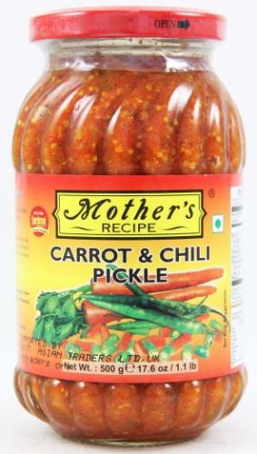 MOTHER'S RECIPE CARROT & CHILLI PICKLE 500G